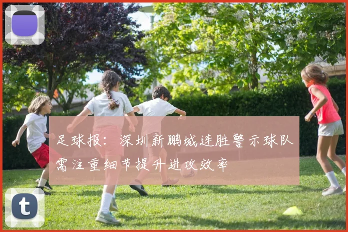 足球报：深圳新鹏城连胜警示球队需注重细节提升进攻效率